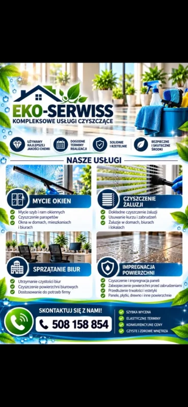 Usługi sprzątające - zdjecie glowne