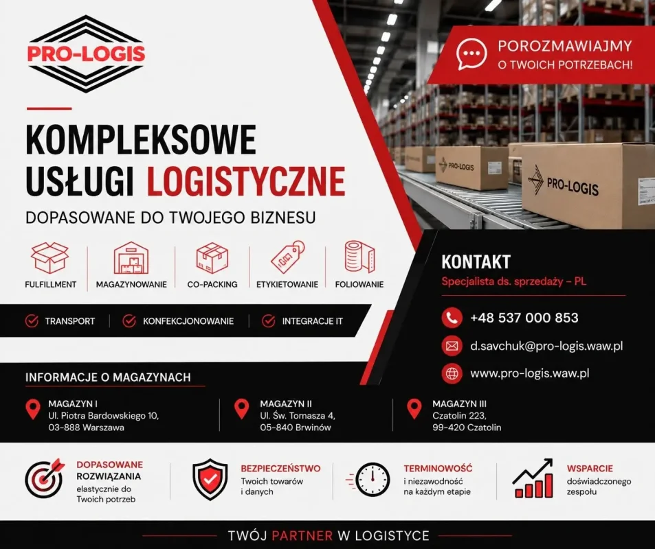 Magazynowanie i logistyka dla firm - zdjecie glowne