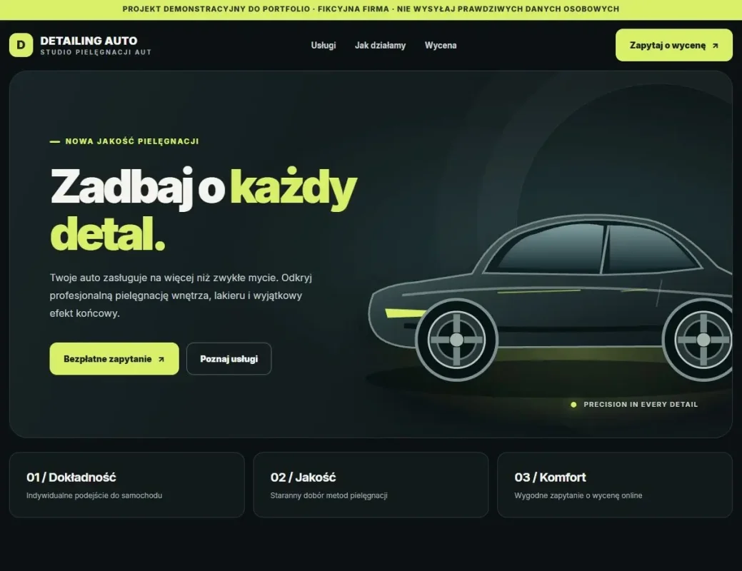 Nowoczesne strony WWW dla firm + automatyzacje - zdjecie glowne