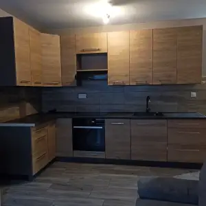 Mieszkanie w Krakowie z drewnianą sypialnią, 34m2, Wzgórza Krzesławickie