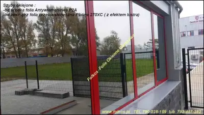 Folie bezpieczne i antywłamaniowe- folie wzmacniające strukture szyby Oklejanie - miniatura 9