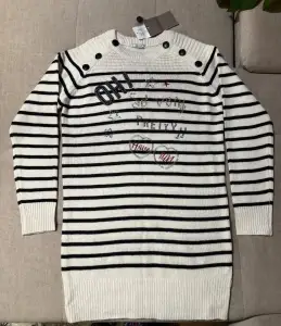Mayoral sukienka dzianinowa sweter w paski r. 16 / 162 cm