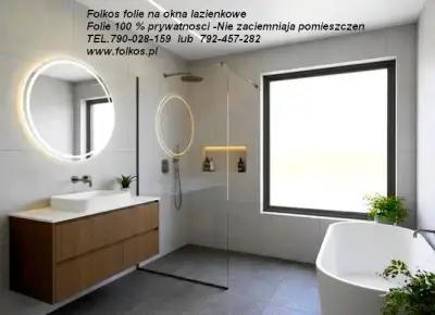 Folie okienne Warszawa Mokotów -Ochota folie z usługą oklejania szyb TEL.790028159 Folkos Warszawa - miniatura 5