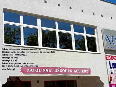 Folie okienne Warszawa Mokotów -Ochota folie z usługą oklejania szyb TEL.790028159 Folkos Warszawa - miniatura 3