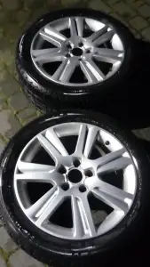 Audi Komplet na Zimę 19.22 Alufelgi 17 Zima Polecam 225/50 - miniatura 3
