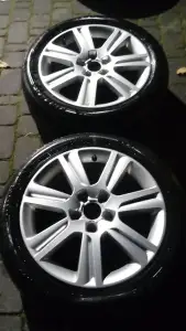 Audi Komplet na Zimę 19.22 Alufelgi 17 Zima Polecam 225/50 - miniatura 2