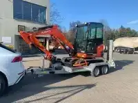 wynajem minikoparki KUBOTA KX030 - miniatura 3