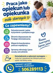 Masz doświadczenie w opiece? Czeka na Ciebie praca w Polsce!
