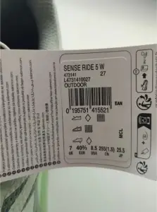 Salomon Sense Ride 5 W buty sportowe damskie szare rozmiar 41 - miniatura 4