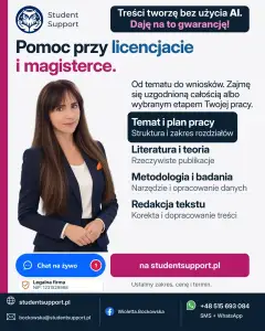 Licencjat i magisterka - temat, plan pracy i dobór literatury online – Mysiadło